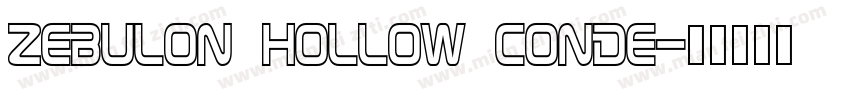 Zebulon Hollow Conde字体转换